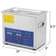 720s Timer 120W SS Ultrasonic Cleaner 3L AC220V Ultrasonic Parts Washer