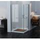 Customized Tempered Glass Shower Enclosure 921L Square Swing Shower Door
