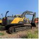 Used Volvo EC240 Excavator 2022 Year Of Production 3040mm Height 6800mm Max Dumping Height