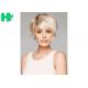 New Arrival Sale Popular Light Blonde Synthetic Natural Look Short Wig