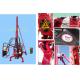 3D seismic portable drilling rig with light weight