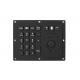 Black Silicone 22 Key Keyboard For Diagnostic Equipments / Operation Rooms