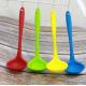 Small 21cm Silicone Mini Spoon Children's Cutlery Kitchen Tools Cooking Spoon