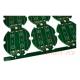 2 Layer FR4 PCB KB6160 FR4 Material Green Solde Mask UL Certificate Approved
