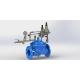 Hydraulically Operated Surge Anticipating Control Valve With Diaphragm Actuated
