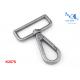 Shiny Silver Metal Bag Snap Hook Strap Bag Accessory Different Size For Purses
