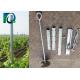 2.0MM X 2.4M Trellising Metal Vineyard Posts Customized For Orchards And Grape