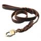 High quality braided rope pet dog collar chain leash dog collars in leather