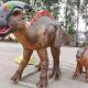 Theme Park Life Size Animatronic Dinosaur Parasaurolophus Realistic Dinosaur Model For Amusement Park