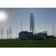 S355JR Steel 10 - 1000KV Electric Power Tower Terminal Type Environmental Friendly