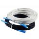 Ftth Fiber Optic Drop Cable Sc Fc Lc St Waterproof Cable Outdoor Jumper
