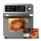 15L Electric Air Fryers With Rotisserie For Family 10 In 1 Stainless Steel Air Fryer Toaster Oven Grill