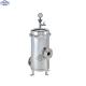 Stainless steel bag cartridge filter housing for water treatment ss304 ss 316