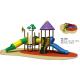 Children Playground Equipment Plastic Tube Slide Plastic Outdoor Play Equipment