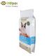 Resealable Pet Dog Dry Food Packaging Bags Bottom Gusset Plastic Animal Feeding