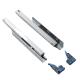 Screw On Installation Type Telescopic Cabinet Drawer Slide 0.5 Inches Thickness Durable Performance