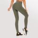 Side Phone Pocket Womens Yoga Leggings 7/8 Running Pants 230g