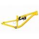 Full Suspension Dirt Jump Bike Frame Slope Style 4X Freestyle BMX Smooth Welding