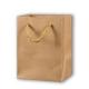 Brown Shopping Paper Craft Bags With Handles Eco Friendly Material