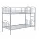 Durable Steel Bunk Beds Easy Assembly Strong Structure Big Loading Capacity