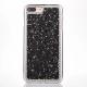 TPU Plating Glitter Jelly Color Pasted Back Cover Cell Phone Case For iPhone 7 6s Plus