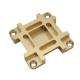 High Precision Metal Brass Brass CNC Machining Parts ISO9001 Certification