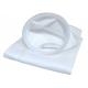 Anti Alkali Non Woven Fabric Liquid Filter Bag White Color For Water Treatment