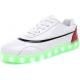 Full Color Rechargeable LED Sneakers App Wireless Control Wear - Resistant