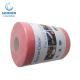 High Water Absorption X80 125gsm Spunlace Nonwoven Wipes