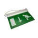 Suspending Double-side Exit Signs, Battery Rechargeable LED Emergency Light