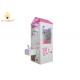 Mini Cheap Coin Operated Doll Catching Machine Pink Toy Crane Machine For Game Center