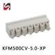 SHANYE BRAND KFM500CV-5.0 300V phoenix pluggable terminal block 5.0mm pitch male for pcb