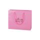 Glossy Lamination Coated Paper Bags Packaging Cosmetic With Handle