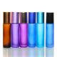 New Essential Oil Roller Glass Bottles Steel Ball 10Ml Roller Bottle Amber Roll On Perfume Bottle