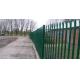 Powder Coated Green Color Metal Palisade Fence Park 6 Feet High