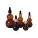 15ml 30ml Amber Glass Dropper Bottle Essential Oil Bottles for Hair and Body Oil