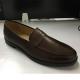 Brown Mens Leather Dress Shoes , Fashion Oxford Party Wear Shoes For Mens