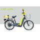 350W Pedal Assist Electric Bike Scooter 40km Steel Frame