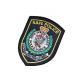 Skin Friendly Police Embroidered Patch Twill Fabric Custom Patches For Vest