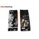 Glossy Side Gusset Bag Plastic Coffee Pouch With Degassing Valve Custom Printing