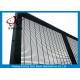 Anti - Climb Jail 358 Chain Link Fence Security / Construction Safety Fence