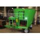 Stationary Feed Mixer For Farm Animal Feeding Mixing Vertical Green Color