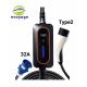 7KW Type 2 EV Charger 32A Portable Mobile EV Charger IEC62196-2