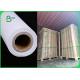 20lb Uncoated Inkjet Bond Plotter Paper Roll For Garment Eco - Friendly 62'' 72''