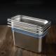 Food container 1/1 anti-rust metal food tray  food pans with cover for hotel commercial stainless steel pan