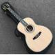 Custom Solid Spruce Top Abalone Ebony Fingerboard OOO Style Acoustic Guitar in Natural