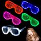 Luminous Glasses Blinds Glow Sunglasses For Cold Light Party Bar Flash