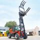 EPA Certified Rough Terrain Straight Mast Forklift 4ton 5ton High Strength