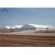 Large Rainproof Clear Span Buildings  For Temporary Warehouse , ABS Side Wall