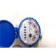 Digital Cold Remote Reading Single Jet Water Meter Dry Dial For Resident